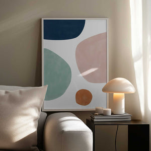 Tablou înramat „Colorful Shapes” de Elena Ristova