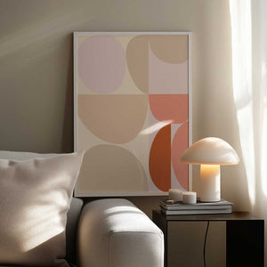Tablou înramat „Mid Century Pastel 16” de Ana Rut Bre