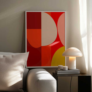 Tablou înramat „Mid Century Pastel 10” de Ana Rut Bre