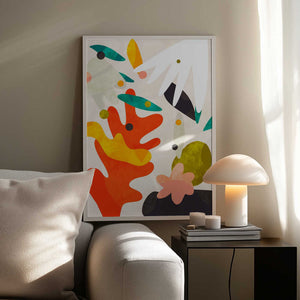 Tablou înramat „Cutouts Bauhaus 4 Kopie” de Ana Rut Bre