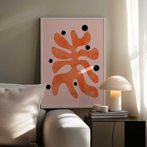 Tablou înramat „Aquarell Miro Shapes3e Kopie” de Ana Rut Bre