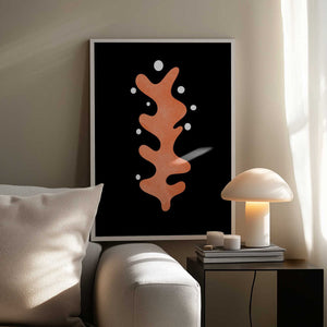 Tablou înramat „Aquarell Miro Shapes4 Kopie” de Ana Rut Bre