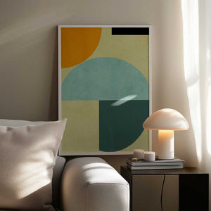 Tablou înramat „Rainbow Plus Shapes3” de Ana Rut Bre