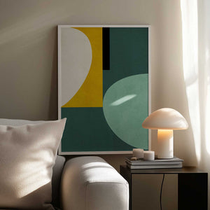 Tablou înramat „Rainbow Plus Shapes1” de Ana Rut Bre