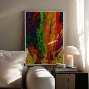 Tablou înramat „colored paints” de engin akyurt
