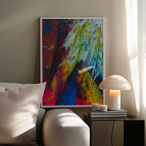 Tablou înramat „colored paints” de engin akyurt
