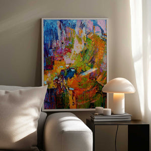 Tablou înramat „Vivid Petal Whispers” de Dorothy Fagan