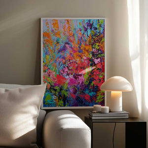 Tablou înramat „Ethereal Blossom Glow” de Dorothy Fagan