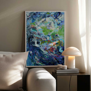 Tablou înramat „Ethereal Blossom Glow” de Dorothy Fagan