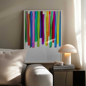 Tablou înramat „Colorful Stripes 2” de Mareike Böhmer