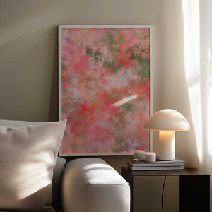 Tablou înramat „Pastel Flowery Artwork” de Bilge Paksoylu