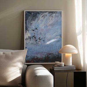 Tablou înramat „Winterstorm” de Deb Chaney