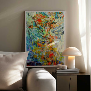 Tablou înramat „Ethereal Blossom Glow” de Dorothy Fagan