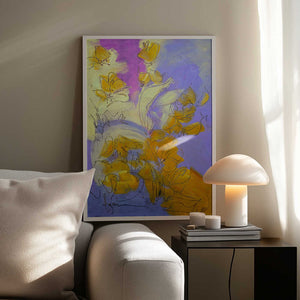 Tablou înramat „Golden Blossom Glow” de Dorothy Fagan
