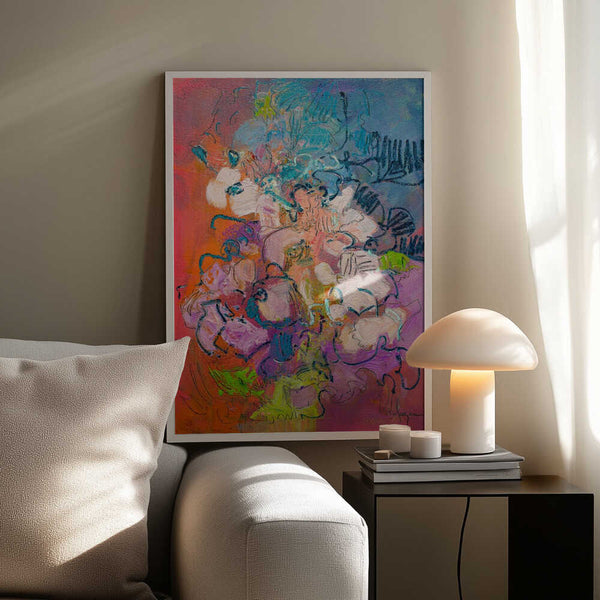 Tablou înramat „Floral Dreamscape” de Dorothy Fagan