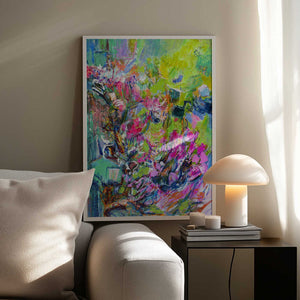 Tablou înramat „Blooming Dreamscape” de Dorothy Fagan
