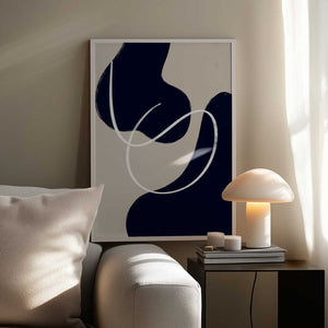 Tablou înramat „Scandi Abstract 3” de Anne-Marie Volfova