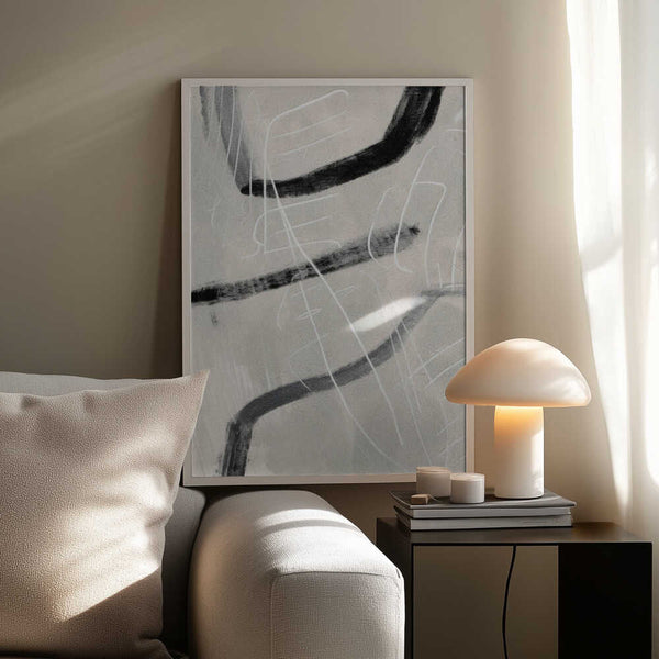 Tablou înramat „Gestual #4” de Alma
