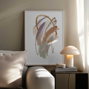 Tablou înramat „Cool Shapes 2” de Sally Ann Moss
