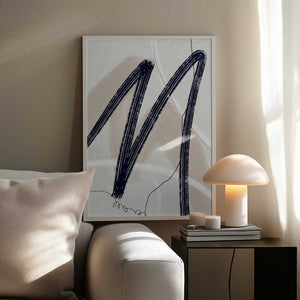 Tablou înramat „Abstract Lines No. 2” de Anne-Marie Volfova