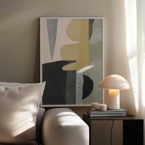 Tablou înramat „Abstract Layers” de Little Dean