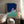 Tablou înramat „Blue and Luminous Greeen Liquid” de Little Dean