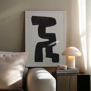 Tablou înramat „Ink Motif 44” de Ejaaz Haniff