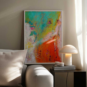 Tablou înramat „ Radiant Whirlwind” de Dorothy Fagan