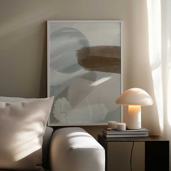 Tablou înramat „Abstract 01” de Nilesh Kulkarni