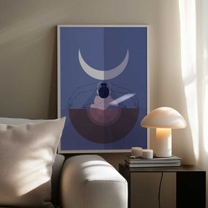 Tablou înramat „Winter Solstice” de Amanda Leon