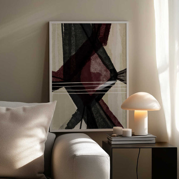 Tablou înramat „Movement III” de Gemma Bardot
