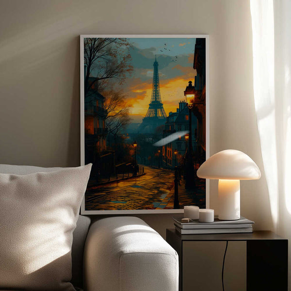 Tablou înramat „Welcome to Paris” de Taudalpoi