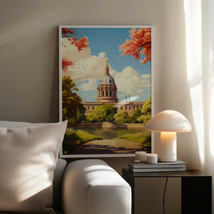 Tablou înramat „Oxford Travel Art” de Taudalpoi