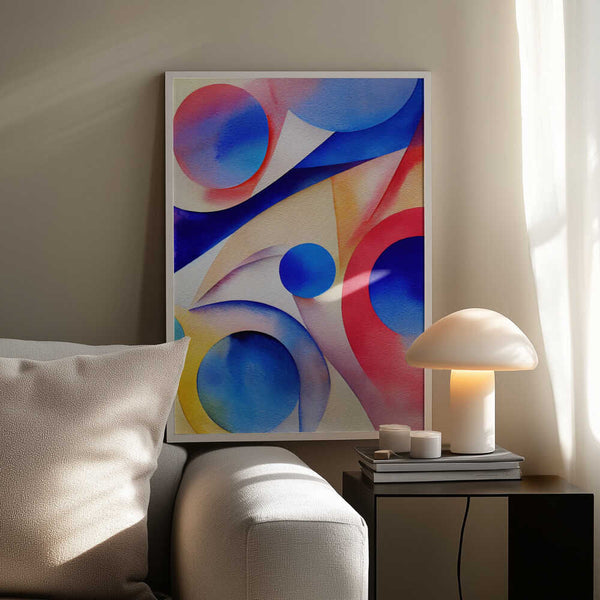 Tablou înramat „Nature Inspired Abstract Watercolor  (Day 10)” de Mauro