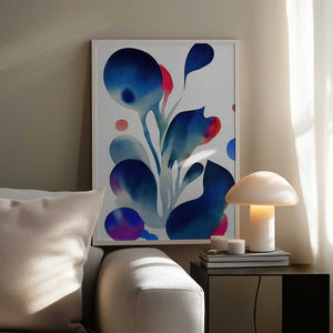 Tablou înramat „Nature Inspired Abstract Watercolor  (Day 53)” de Mauro