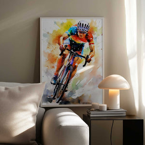 Tablou înramat „Sport Cycler 1” de Justyna Jaszke