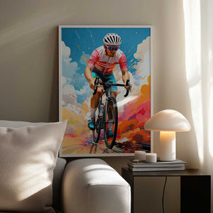 Tablou înramat „Sport Cycler 3” de Justyna Jaszke