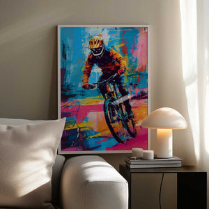 Tablou înramat „Sport Cycler 6” de Justyna Jaszke