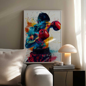 Tablou înramat „Sport Boxer 2” de Justyna Jaszke
