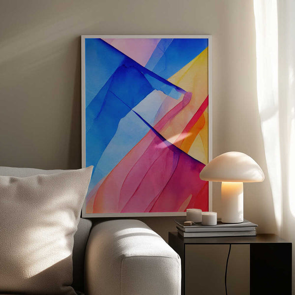 Tablou înramat „Nature Inspired Abstract Watercolor  (Day 72)” de Mauro