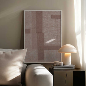 Tablou înramat „Textured Geometry” de THE MIUUS STUDIO