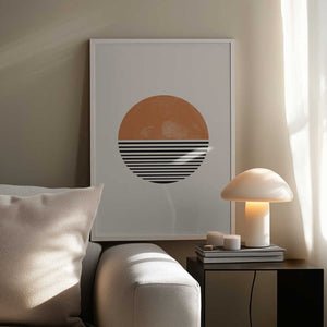 Tablou înramat „Striped Horizon” de THE MIUUS STUDIO