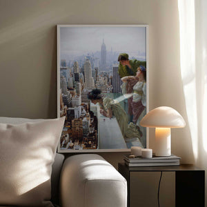 Tablou înramat „Manhattan View” de Dikhotomy