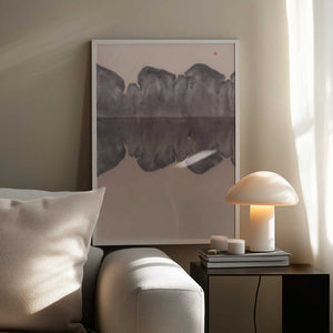 Tablou înramat „Study N°5 | Grundlsee” de Thoth Adan