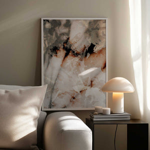 Tablou înramat „Shadow and textures” de Imaginative