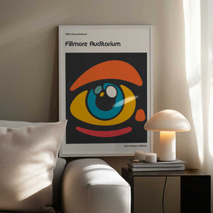 Tablou înramat „Fillmore Abstract Poster” de Retrodrome