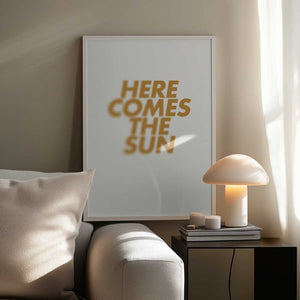 Tablou înramat „Sunlit Arrival” de THE MIUUS STUDIO