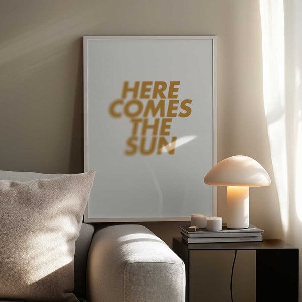 Tablou înramat „Sunlit Arrival” de THE MIUUS STUDIO