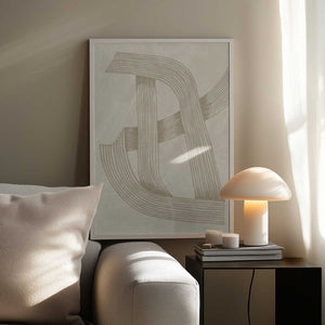 Tablou înramat „Abstract Sophisticated Line 02” de Lucrecia Caporale