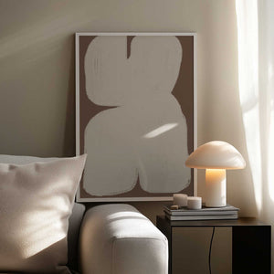 Tablou înramat „Curved Abstraction” de THE MIUUS STUDIO